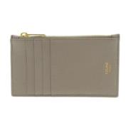 Pre-owned Leather wallets Celine Vintage , Gray , Dames