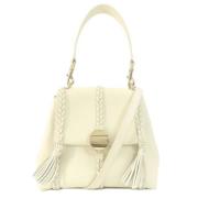 Pre-owned Leather handbags Chloé Pre-owned , Beige , Dames