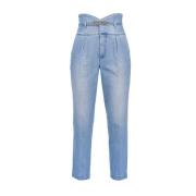 Losse pasvorm Denim Jeans Pinko , Blue , Dames