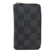 Pre-owned Fabric wallets Louis Vuitton Vintage , Black , Dames