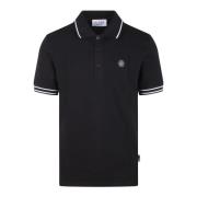 Hexagon Polo Shirt Philipp Plein , Black , Heren