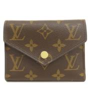 Pre-owned Canvas wallets Louis Vuitton Vintage , Brown , Dames