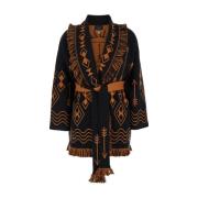 Fringed V-hals Cardigan MultiKleur Alanui , Multicolor , Dames