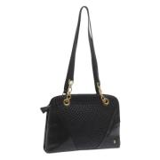 Pre-owned Leather shoulder-bags Bally Pre-owned , Black , Dames