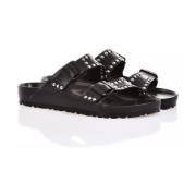 Zwarte Sandalen Op Maat Gemaakte Herenschoenen Birkenstock , Black , H...