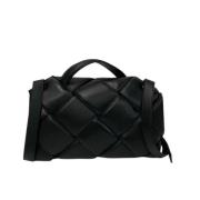 Pre-owned Leather handbags Bottega Veneta Vintage , Black , Dames