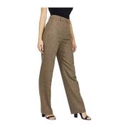 Broek Twinset , Brown , Dames