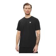 Korte Mouw T-shirt Guess , Black , Heren