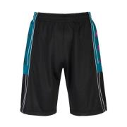 Heren Shorts - Stijlvol Ontwerp Kappa , Black , Heren