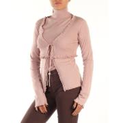 Stijlvolle Cardigan voor Vrouwen Trussardi , Pink , Dames