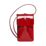 Leonore Smartphone BAG Ines De La Fressange Paris , Red , Dames