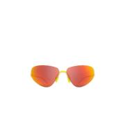 Alpine Zonnebril Orange Flash Mykita , Yellow , Unisex