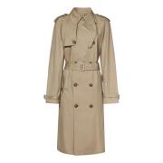 Beige Trench Coat Aw24 Ralph Lauren , Beige , Dames