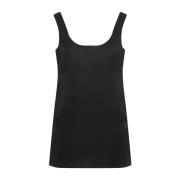 Zwarte Zijden Pranta Jurk Khaite , Black , Dames