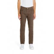 Heren Katoenen Stretch Broek Jeckerson , Brown , Heren