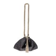 Mini Schoudertas Jimmy Choo , Black , Dames