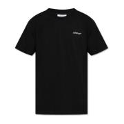 T-shirt met logo Off White , Black , Heren