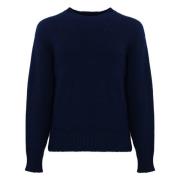 Blauwe Alpaca Trui Lange Mouw Dsquared2 , Blue , Heren