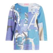 Gebreide Sweatshirt met U-Boot Halslijn Betty Barclay , Multicolor , D...