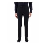 Elegant Suit Trousers Pantalone Corsinelabedoli , Black , Heren