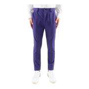 Klassieke Rechte Pijp Broek Corsinelabedoli , Purple , Heren