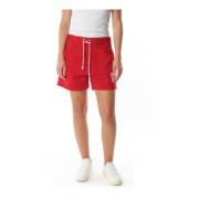 Katoenen shorts met trekkoordsluiting Stockholm Surfboard Club , Red ,...