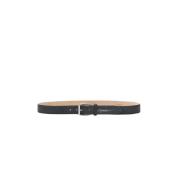 Tokyo Night Leren Riem Biagini , Black , Heren