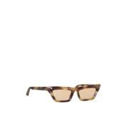 Stijlvolle zonnebril in wit/blauw g.o.d. Eyewear , Multicolor , Dames