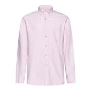 Roze Oxford Button Down Shirt D4.0 , Pink , Heren