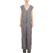 Viscose Jumpsuit Andrea Ya’aqov , Gray , Dames