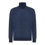 Stijlvolle Sweater Collectie D4.0 , Blue , Heren