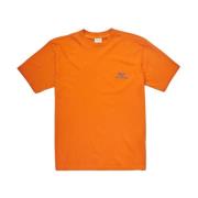 Oranje Logo T-shirt Walk in Paris , Orange , Heren