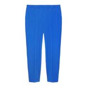 Flowing Fabric Formal Pants Fiorella Rubino , Blue , Dames