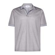 Stijlvolle Grijze T-shirts en Polos D4.0 , Gray , Heren