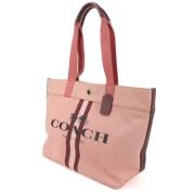 Pre-owned Canvas totes Coach Pre-owned , Pink , Dames