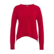 Rode Gebreide Kleding Aw24 Dames MVM , Red , Dames