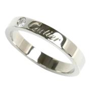 Pre-owned Metal rings Cartier Vintage , Gray , Dames