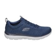 Heren Sportieve Sneakers Skechers , Blue , Heren