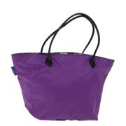 Pre-owned Nylon totes Burberry Vintage , Purple , Dames