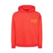 Hoodie met capuchon Diadora , Red , Heren