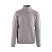 Grijze Trui Heren Parel Stijl BomBoogie , Gray , Heren