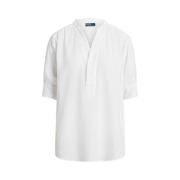 Casual Overhemd Ralph Lauren , White , Dames