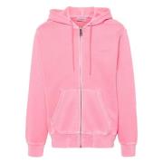 Script Hooded Duster Jas Carhartt Wip , Pink , Heren