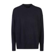 Blauwe Sweaters voor Mannen Roberto Collina , Blue , Dames