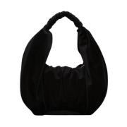 Gerimpelde Zwarte Handtas JW Anderson , Black , Dames