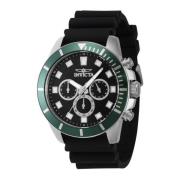 Pro Diver Quartz Horloge - Zwarte Wijzerplaat Invicta Watches , Gray ,...