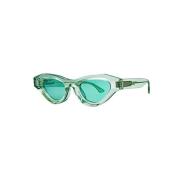 Groene zonnebril Ss24 damesaccessoires Thierry Lasry , Green , Dames