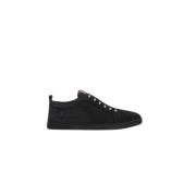 Zwarte Denim Sneakers Gemaakt in Italië Christian Louboutin , Black , ...