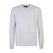 Grijze Sweaters voor Mannen Roberto Collina , Gray , Heren