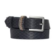 Leren Riem Cait Gustav , Blue , Dames